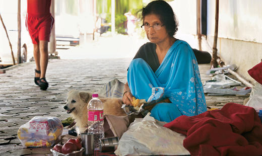 sunita naik in road